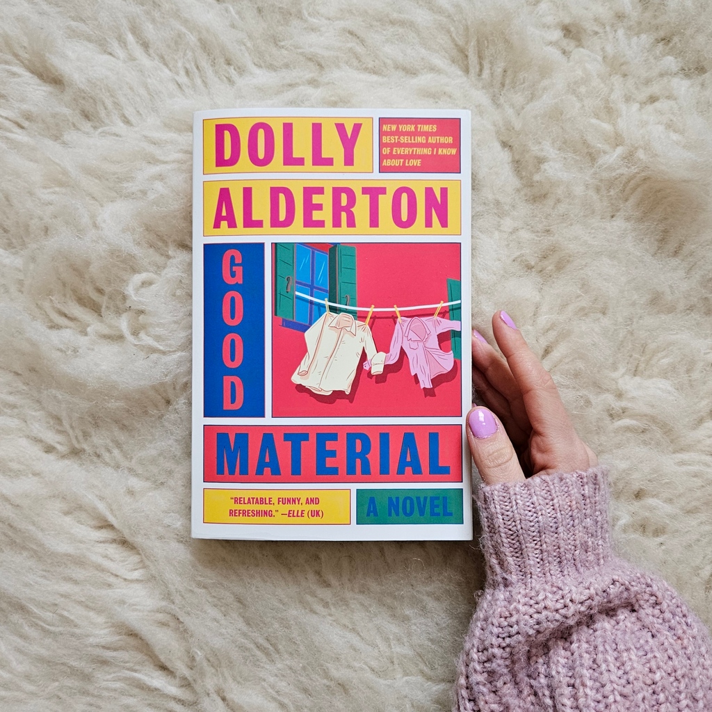 GOOD MATERIAL, the hilarious and sharply observed love story by New York Times bestselling author Dolly Alderton, is available in stores today! A novel with two endings, this is an exquisitely relatable account of heartbreak and friendship, and how to survive both 💔