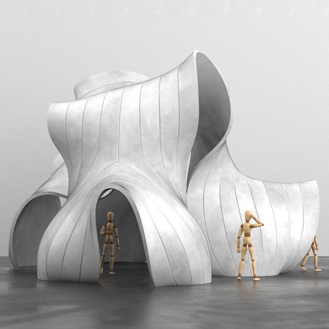 parametricarch's tweet photo. Pavilion model by Settawut Leenavong.

“Spatial Dynamics: AI & Human Movement Design” aims to understand multiple thinking processes and develop iterative algorithms to evaluate circulation within a given space. The class predominantly deals with the dynamics of numbers, probability, and data concerning the flow of people, space measurement, and its integration. The software depends on Rhinoceros and Grasshopper 3D visual programming, making it suitable for design practitioners without experience in coding languages.

The @PAACADEMYY’s upcoming workshop is free for digital members and led by architect and computational designer Settawut Leenavong (@chokoon21), on February 3 - 4, 2024. Register Now: Tap the 🔗 link: https://t.co/2IctVZ4rQ2

#parametricarchitecture #parametricdesign #computationaldesign #grasshopper3d #Rhino #architecturestudents