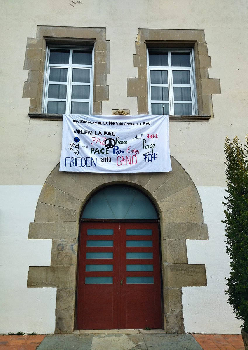 L’Institut Vinyes Velles està totalment en contra de la Violència. #Volemlapau