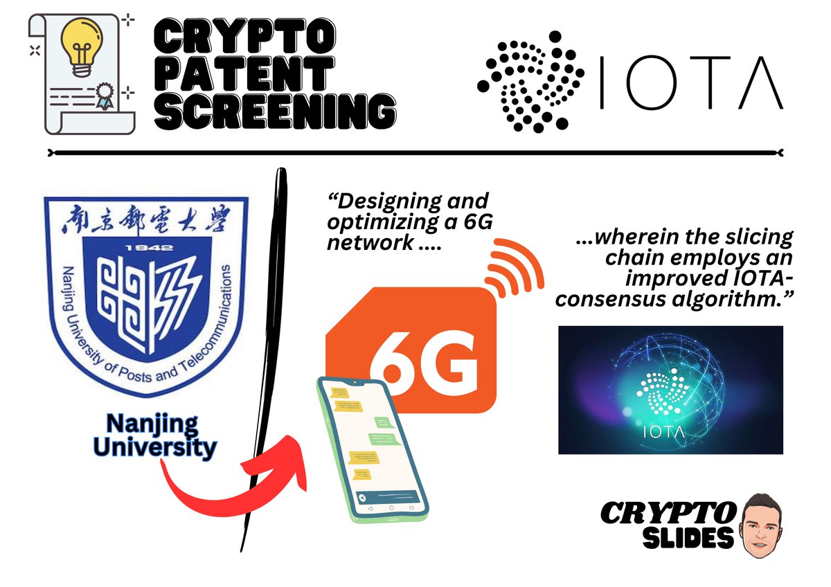 crypto_slides's tweet image. This @IOTA patent reveals the potential behind their technology!💥 In this #nanjinguniversity intellectual property, #iota supports the development of #6G mobile communication technology! $IOTA, Source: t.ly/yw0_U