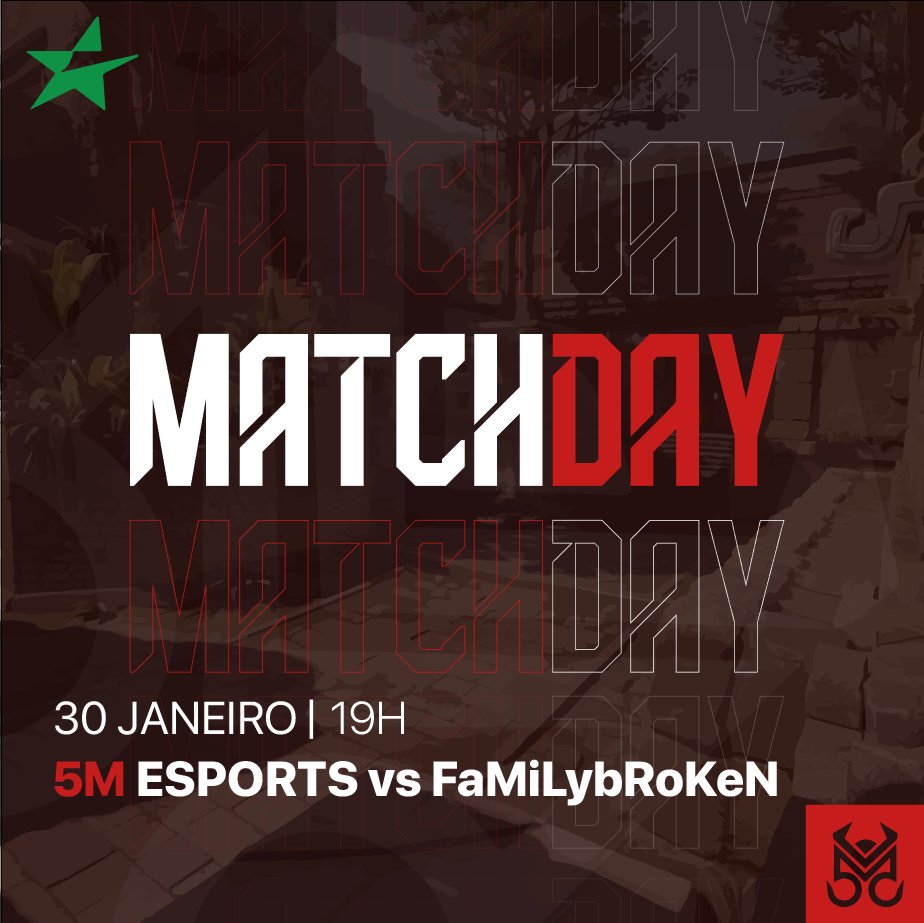 5M_Esports's tweet photo. Tem sido de longe o começo desejado por parte da nossa equipa de CS, mas estamos de volta para lutar por um resultado positivo e uma chance de estarmos ainda presentes nos Playoffs desta ESEA Intermediate S48.

Vamos com tudo rapazes! 💪
#Somos5M https://t.co/qBHKe00mSc