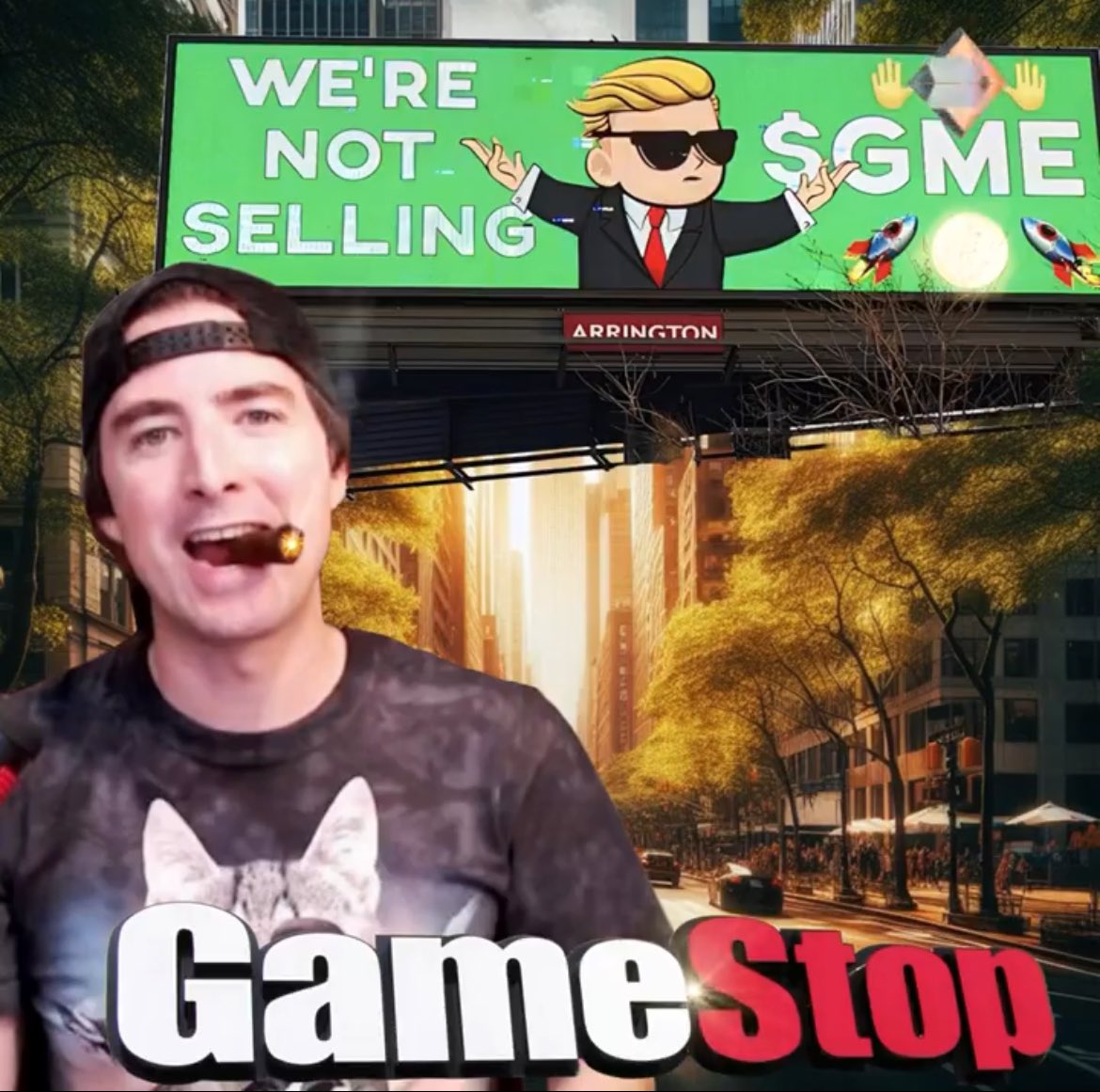 Just put the rest of my Solana into $GME, send the mfer😂