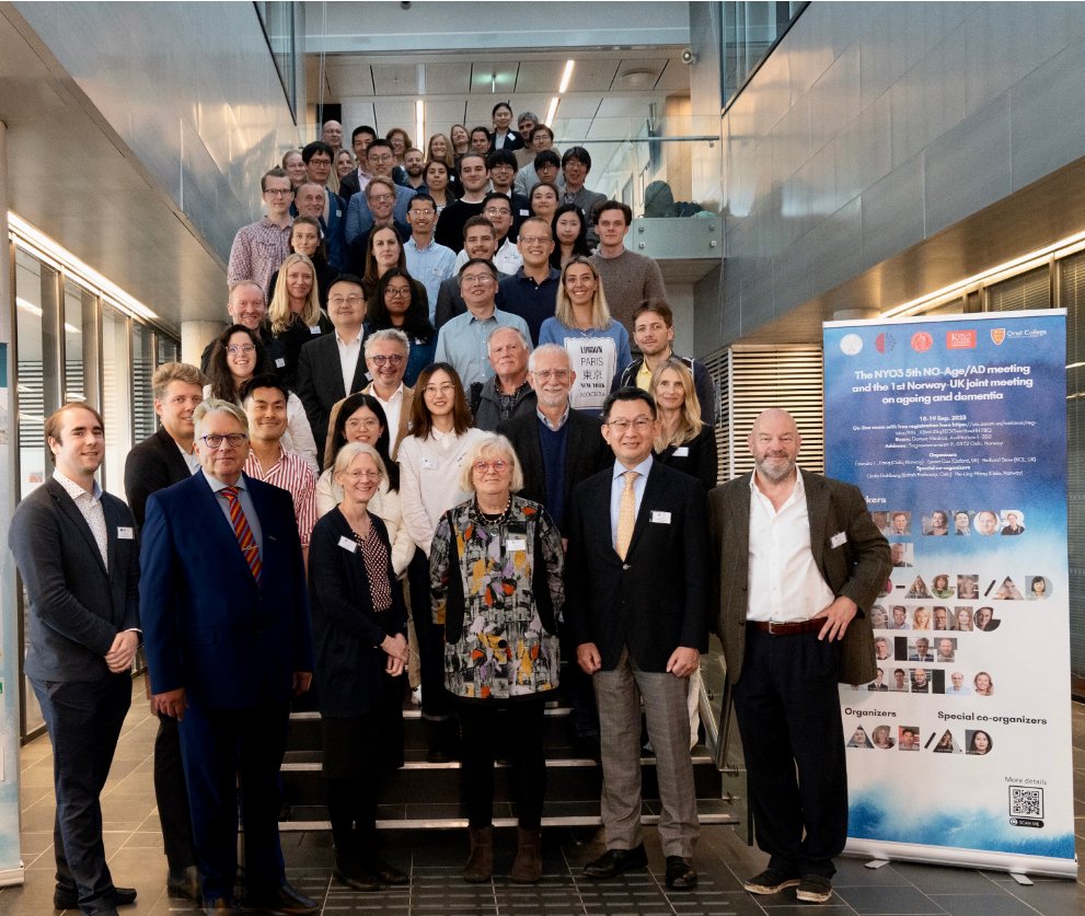FangGroup (@thefanggroupuio) on Twitter photo The success of the 1st Norway-UK meeting will booster collaborations between the two countries and beyond. Co-organizers <a href="/OxAgeN_oxford/">Lynne Cox</a>, <a href="/Rcmsiow/">Richard Siow</a>; <a href="/Heling_Wang/">He-Ling Wang</a>
Thank <a href="/DrGustavoDuque/">Gustavo Duque</a>, journal of gerontology: biological sciences. Thank NYO3 for sponsorship.
academic.oup.com/biomedgerontol… The success of the 1st Norway-UK meeting will booster collaborations between the two countries and beyond. Co-organizers <a href="/OxAgeN_oxford/">Lynne Cox</a>, <a href="/Rcmsiow/">Richard Siow</a>; <a href="/Heling_Wang/">He-Ling Wang</a>
Thank <a href="/DrGustavoDuque/">Gustavo Duque</a>, journal of gerontology: biological sciences. Thank NYO3 for sponsorship.
academic.oup.com/biomedgerontol…