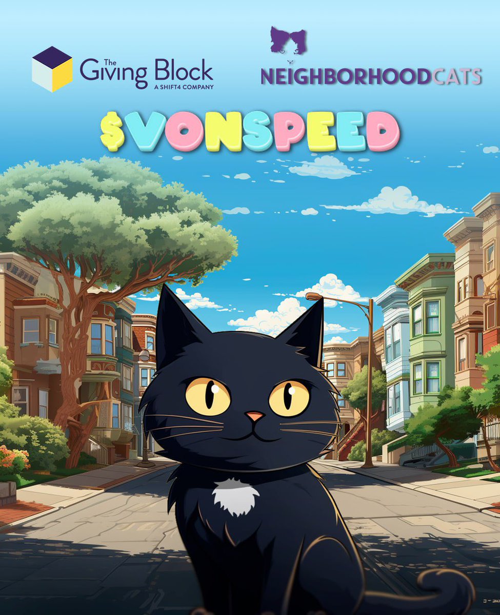 AndreaVonBags's tweet photo. Ahead of the release of our two dapps and Ai morph bot, the cat that's also a zoo, decided to leap into action with love and support of @NbrhoodCats. 

Battling vet shortages and financial furballs, our mission is clear: lighten the load for every cat, giving them the royal treatment.

You can also help 👇 

Solana Address:
71D1wXnqVRwMphEuuqPmAyWZcoLXyU4MSX6aXpHdzA4P

Through @TheGivingBlock 

Or visit our site to donate 🐈‍⬛✍️