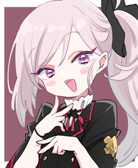#リプ来たキャラの顔だけ描く⑥ムツキ 