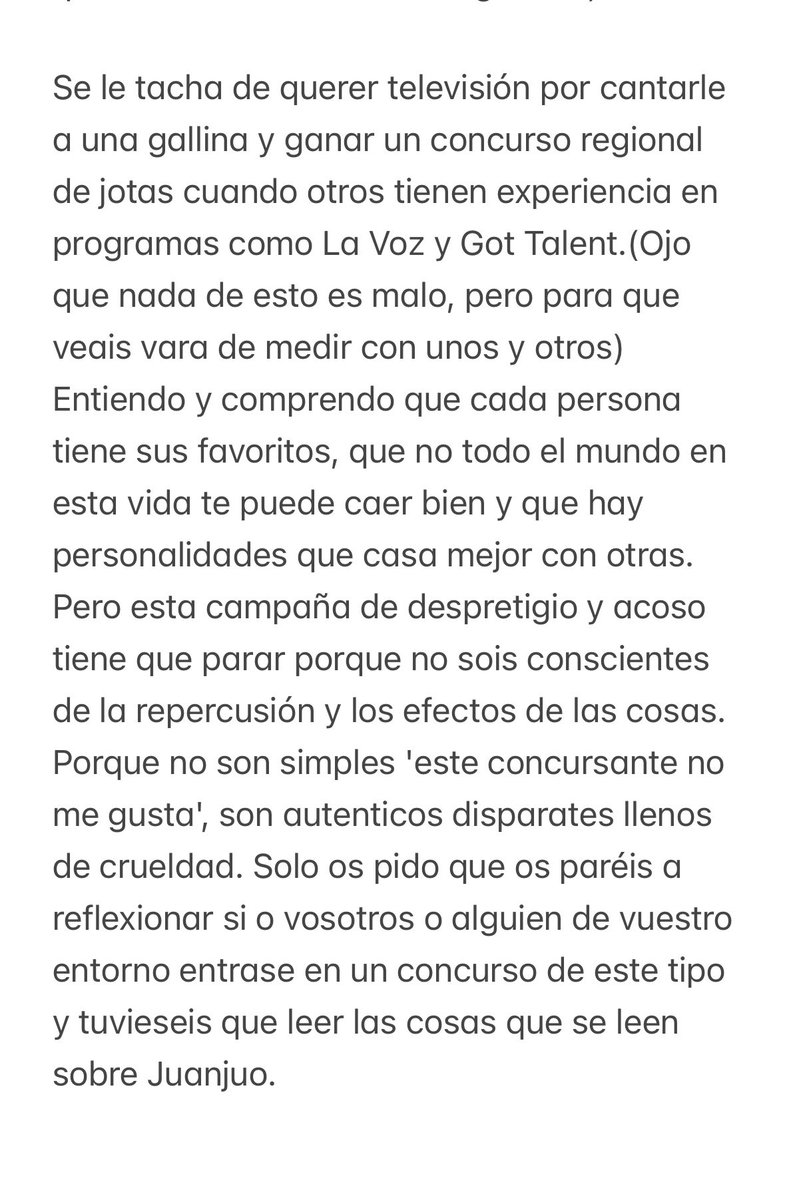 Mi humilde opinión que nadie va a leer sobre todo lo relacionado con Juanjo. Pero es que nooo puedoo maaas #OTDirecto30E