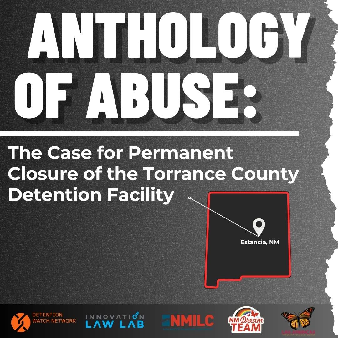 NEW 'Anthology of Abuse' exposes chronic abuse at Torrance County Detention Facility in NM. Since 1990, it has been plagued with inhumane conditions, medical neglect &amp; multiple deaths. 

Despite failed inspections, the facility remains open. Read more: bit.ly/torranceabuse