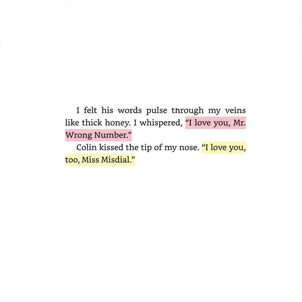 iluvwgrayson's tweet photo. —☆! #MRWRONGNUMBER : olivia & colin📞☎️
me encantó este libro. si estás buscando un libro romántico, con comedia, fácil, sencillo y corto de leer entonces ESTE ES TU LIBRO. https://t.co/vTaLmyrRv9