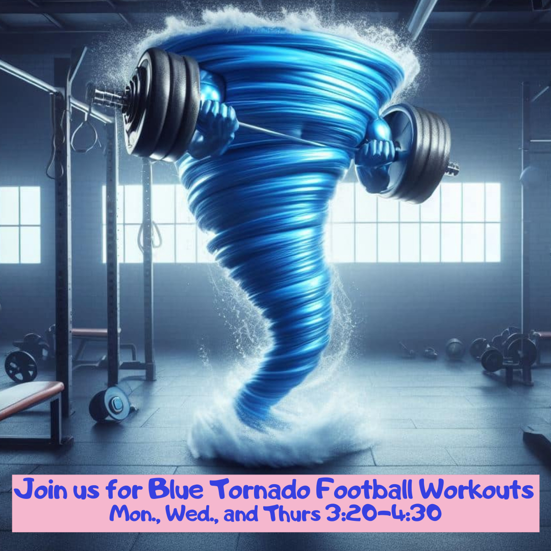 ClubRichlands's tweet photo. Upcoming Freshmen, Sophomores, Juniors, and Seniors: Interested in playing RHS football for the 2024 season? Workout with us and get ready... https://t.co/WO9bhMjpcB