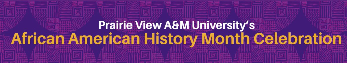 Join @PVAMU in celebrating our rich heritage and culture -- Click for a full schedule of events: pvamu.edu/afam/ #AfricanAmericanHistoryMonth #ExcellenceLivesHere