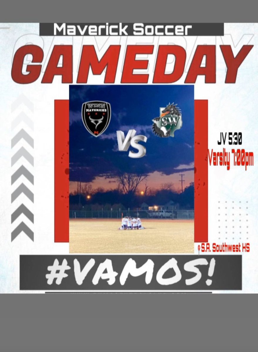 GAME DAY!!!! We start District tonight bs a very discipline and technical team. We are at SA Southwest tonight.