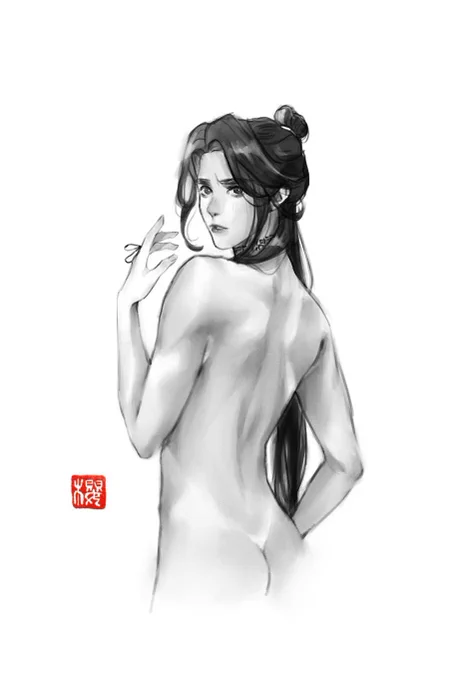 Don't peep! #xielian #tgcf 