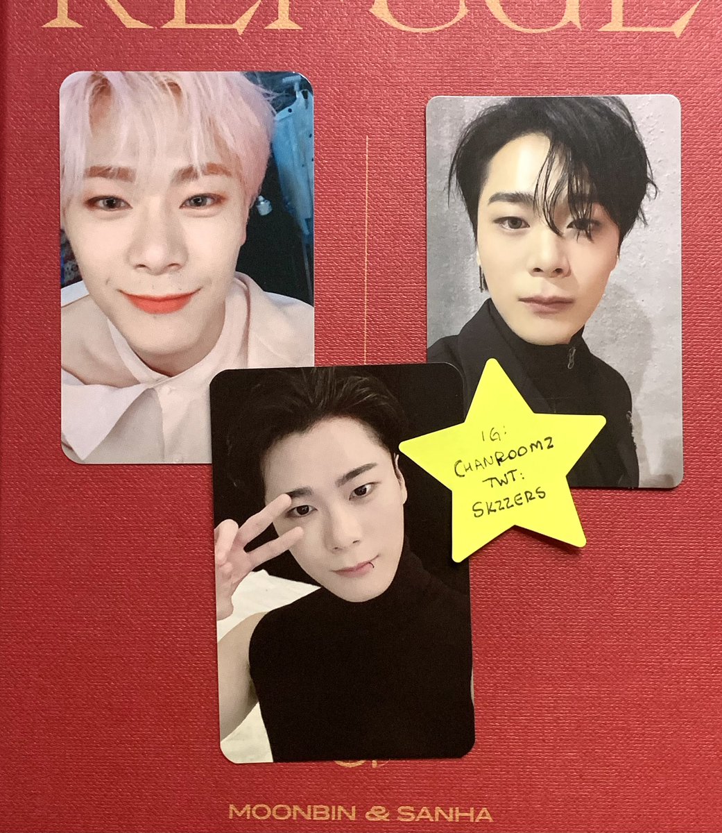 opanchuz's tweet photo. ✨ vendo/venda ✨
photocards moonbin

all light - white ver.
refuge - the west ver.
in-out - fade out ver.

set completo por 120 + frete
envio a combinar por superfrete https://t.co/MLZnTZYk0w