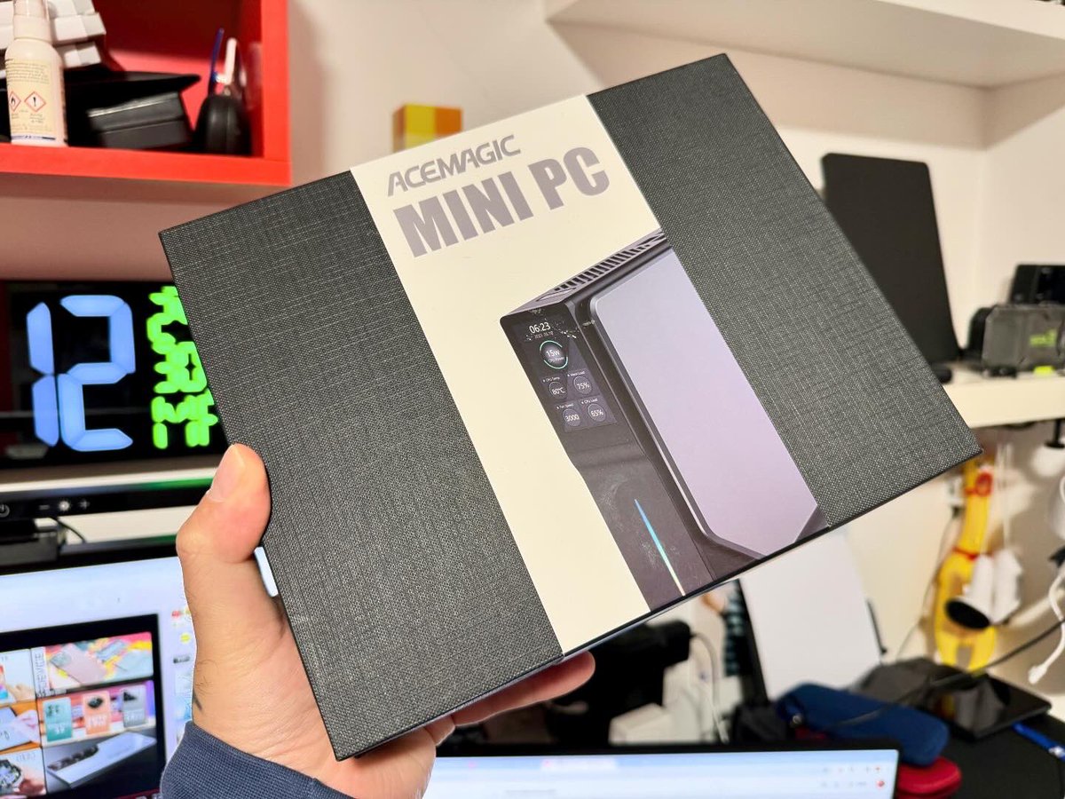 MikyAncona's tweet image. Grazie ad @Acemagic_MiniPC proviamo il piccolo potente mini pc AceMagic S1
Acquistalo qui : amzn.to/3SkY59j
YouTube.com/mikyancona 
#acemagic #mini #minipc #pc acemagics1 #computer #unboxing #review #tech #mikyancona #technology #techblogger #techblog #blogger