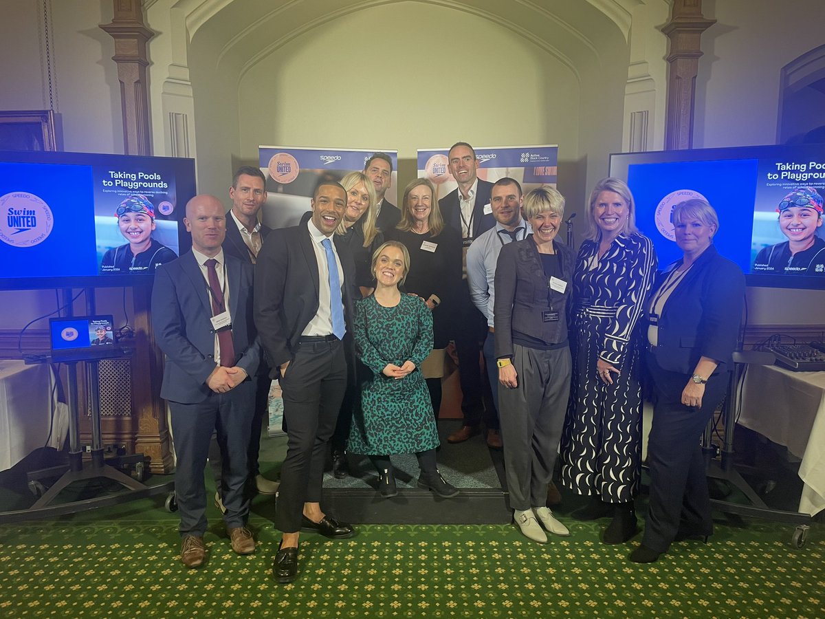It was great to join <a href="/SpeedoUK/">Speedo UK</a> <a href="/MichaelGunning1/">Michael Gunning</a> <a href="/EllieSimmonds1/">Ellie Simmonds</a> <a href="/CatherineWest1/">Catherine West</a> to launch the #swimunited report highlighting the pop up pool prog in the Black Country. Impact on the children was incredible. Massive thanks to all the schools who took part online.flipbuilder.com/Nboncoeur/sfgv/