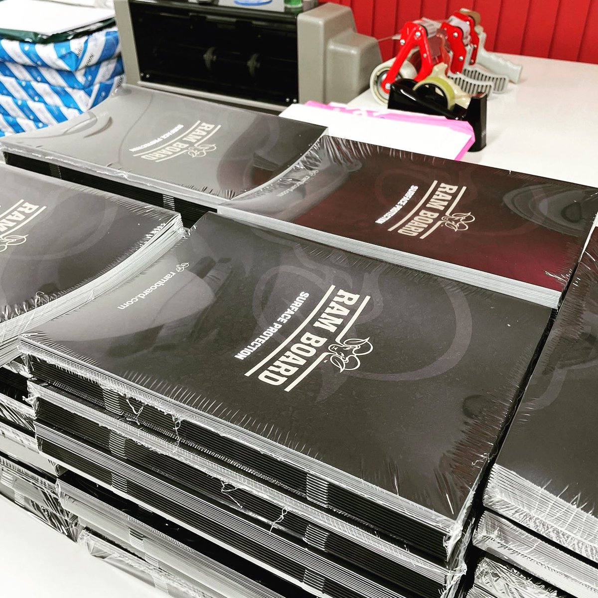 Another beautiful brochure shrink wrapped and ready to despatch! #brochure #printing #printingservices #shoplocal #Shropshire