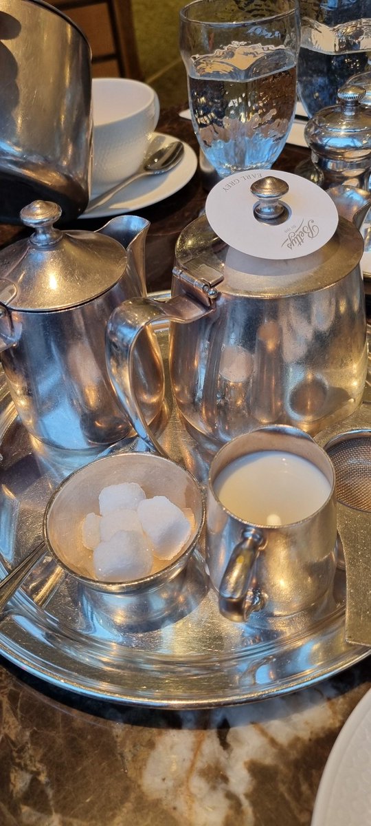 NicolaJWils's tweet image. And mandatory cup of tea at Betty's York #fatrascal