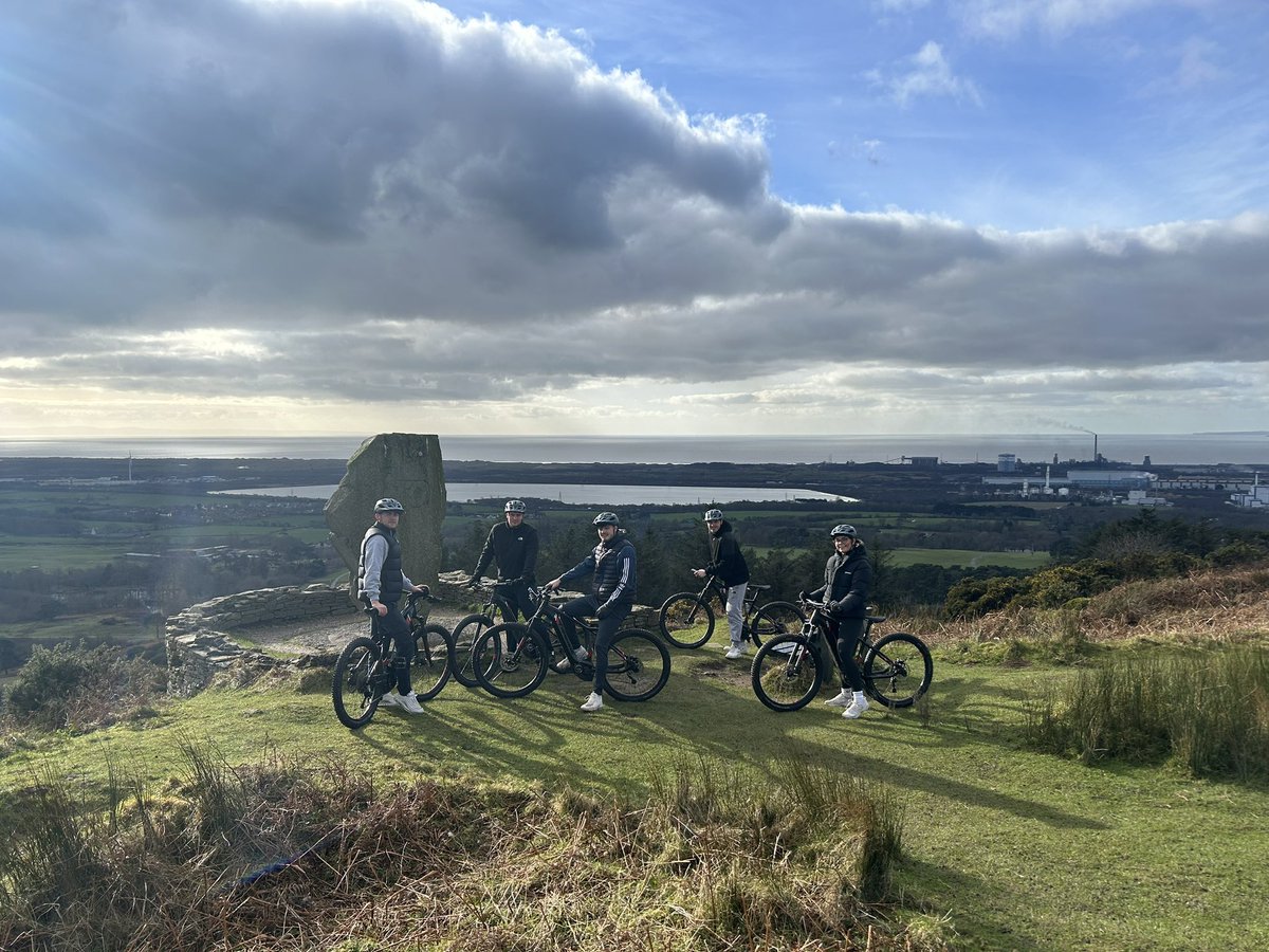 CardiffMetSM's tweet image. Level 6 and 7 Sport Management students attended Margam Park today for their student placement in Mountain bike events. They will be supporting the development of the British National series in May, a fantastic opportunity 👏🏻