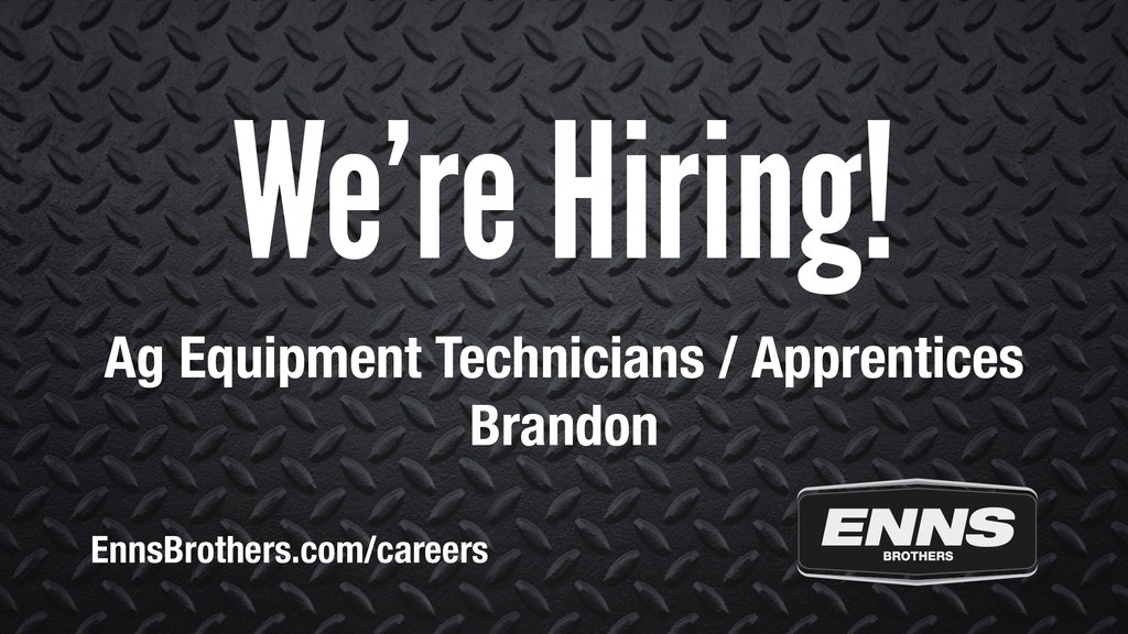 ennsbros's tweet photo. Our Brandon location is adding to their team of Technicians. We are looking for new team members with a Red Seal in either the Agricultural or Heavy Duty trades or working toward achieving this goal. 
🛠️
Learn more ➡️ https://t.co/t5CMqrZYbA https://t.co/K0vGSacPgN
