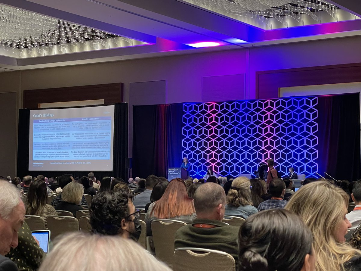 Daisy_Flower89's tweet photo. Always excited to hear @MaureenTestoni speak at the 340B conference. #340Bconf https://t.co/3I1yLf8tEX
