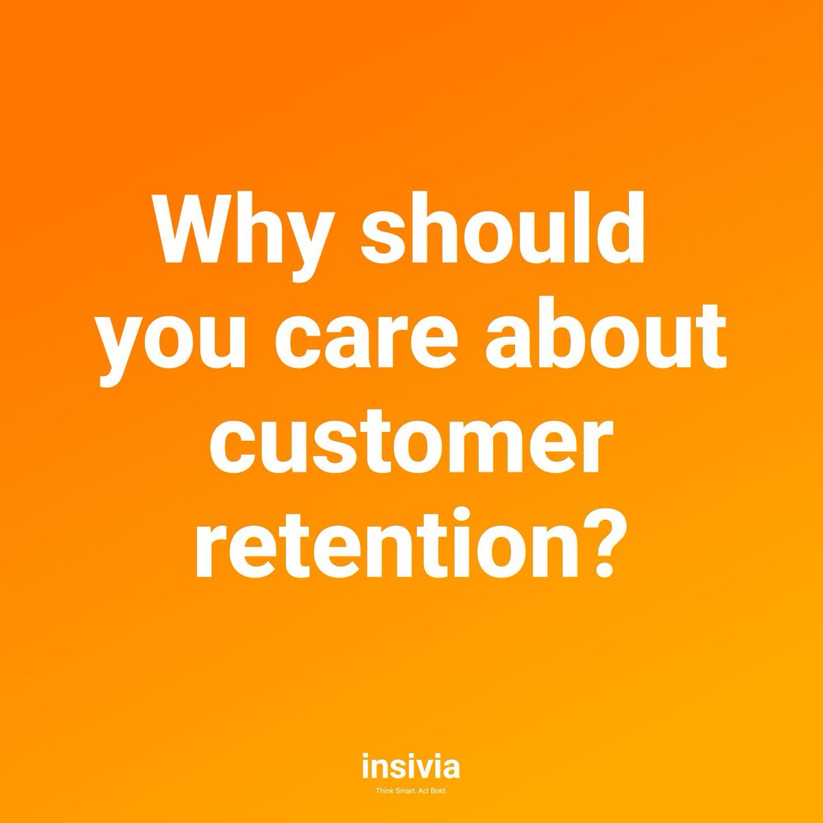 Implementing a customer retention strategy is crucial for your SaaS and tech company for several reasons. 

Learn more about customer retention strategies in this article: insivia.com/user-retention…

#Strategy #MarketingStrategy #Retention #RetentionStrategy #CustomerRetention
