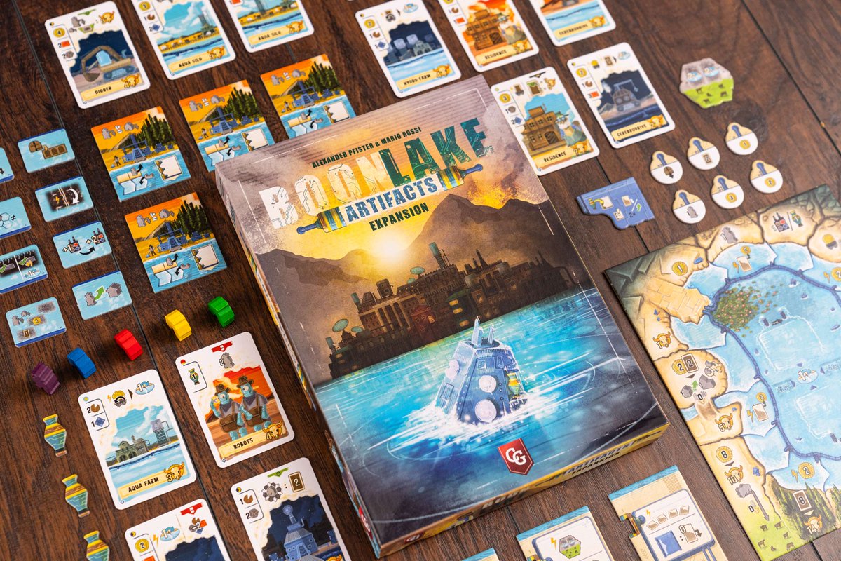 A new board means new discoveries. 🧐 Check out this great review on @boardgamegeek to discover more about Boonlake: Artifacts!

boardgamegeek.com/thread/3211386…