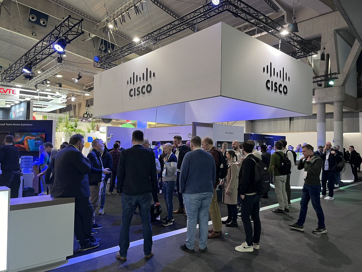 #ISE2024 kicked off! Come to see us at the <a href="/Cisco/">Cisco</a> booth to learn more about #HybridWork #CiscoDevices and #SmartBuildings