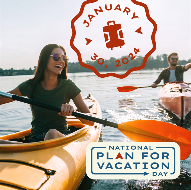 Maximize your PTO, minimize your stress! 🌍 This National Plan for Vacation Day, consider Stafford, VA for your next retreat. Your ideal getaway is just around the corner. 🗺️ #PlanForVacation #TourStaffordVA #StaffordVA #PTOWellSpent