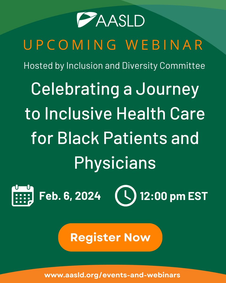 Join us on February 6th for this eye-opening webinar! Register now and be part of the conversation. aasld.org/webinar-celebr… @AnugwomChimaobi @Julius__Wilder #LiverTwitter