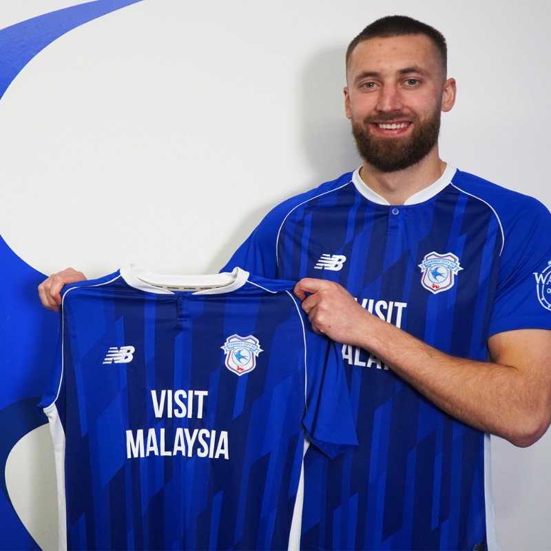 CardiffCityFC's tweet photo. We are delighted to confirm that Nathaniel Phillips has joined #CardiffCity on loan from Liverpool until the end of the 2023/24 season! ✍️

#CityAsOne