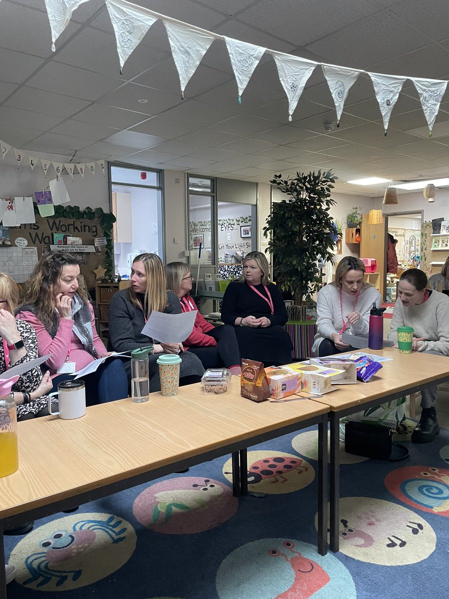 Great staff meeting with our EYFS team tonight🌟focusing on language development and positive interactions. 

“Children with a language deficit by age 5 are 6 times more likely to have literacy difficulties by the age of 11 and twice as likely to be unemployed by the age of 34”.