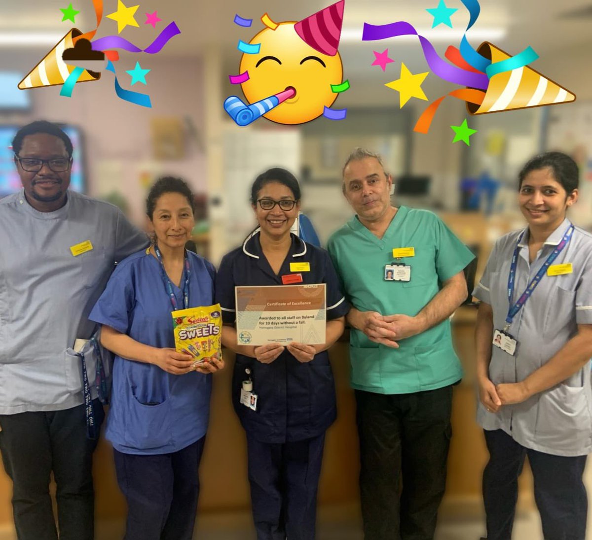 A huge congratulations to our Byland colleagues for achieving their Bronze award for 10 days without a fall! 

An amazing achievement. Well done Team!