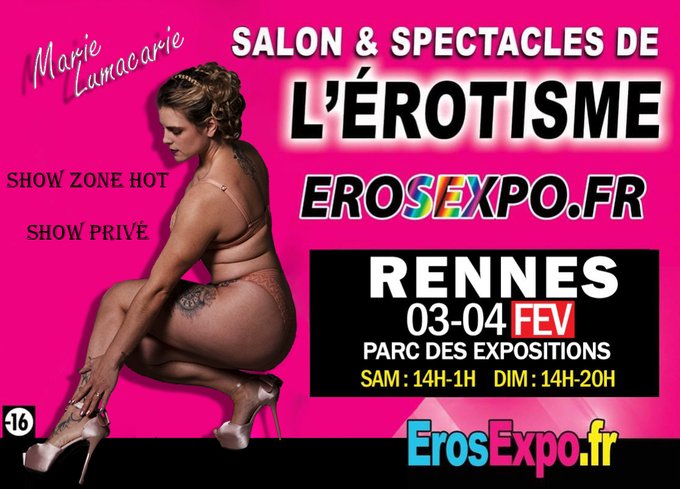Et vous ? Quel est le programme de votre week-end??  Pour ma part, je serai au salon de l'&eacute;rotisme de<a href="/tag/rennes"class="tags"><span>#rennes</span></a>