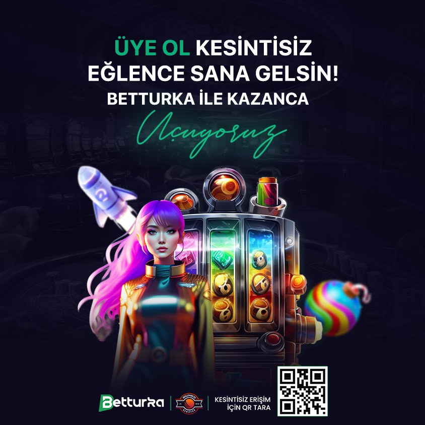 👍Betturka Avantajlar Dünyası 

💥 Üye ol birbirinden avantajlı bonuslar ve kampanyalardan yararlan 🗯

🔥Betturka Ailesi Olarak Bol Şanslar Ve Keyifli Oyunlar Dileriz. 🤑

t.me/BetturkaGlobal
girisbetturka.com