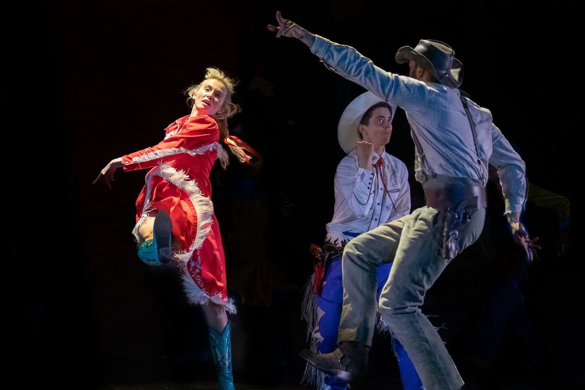 royalcourt's tweet image. You only have until 10 Feb to catch Charlie Josephine's ★★★★ 'audacious hit' City AM #Cowbois.

Best availability is on matinee performances, Thursday and Saturday.

Book now to avoid disappointment. Must end 10 Feb.
🎟️Get your tickets: bit.ly/COWBOIS

📸 Ali Wright