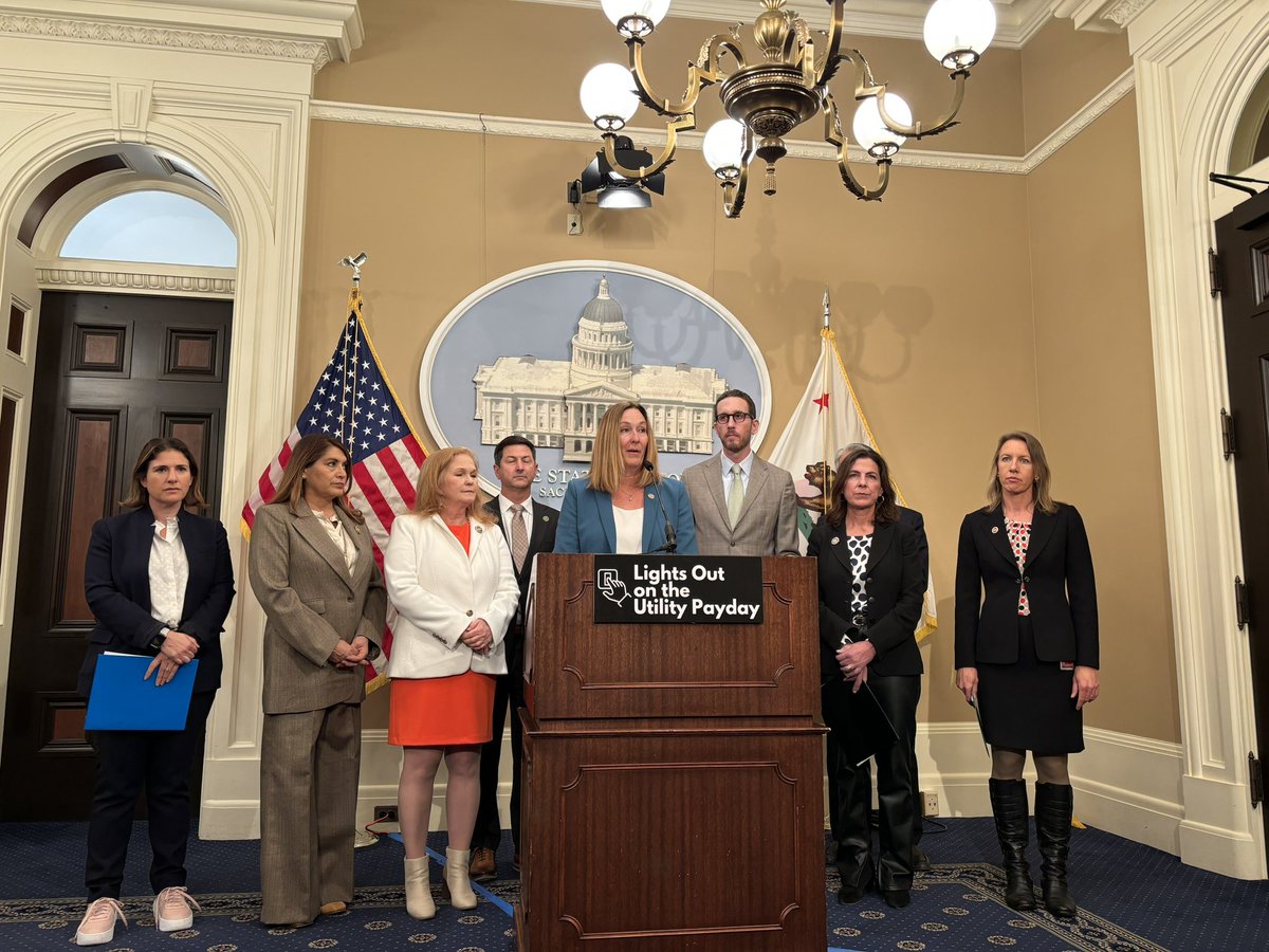 JUST IN: A group of mostly coastal California lawmakers announce effort to roll back rule allowing the state’s major energy utility companies to set rates based on ratepayer income.