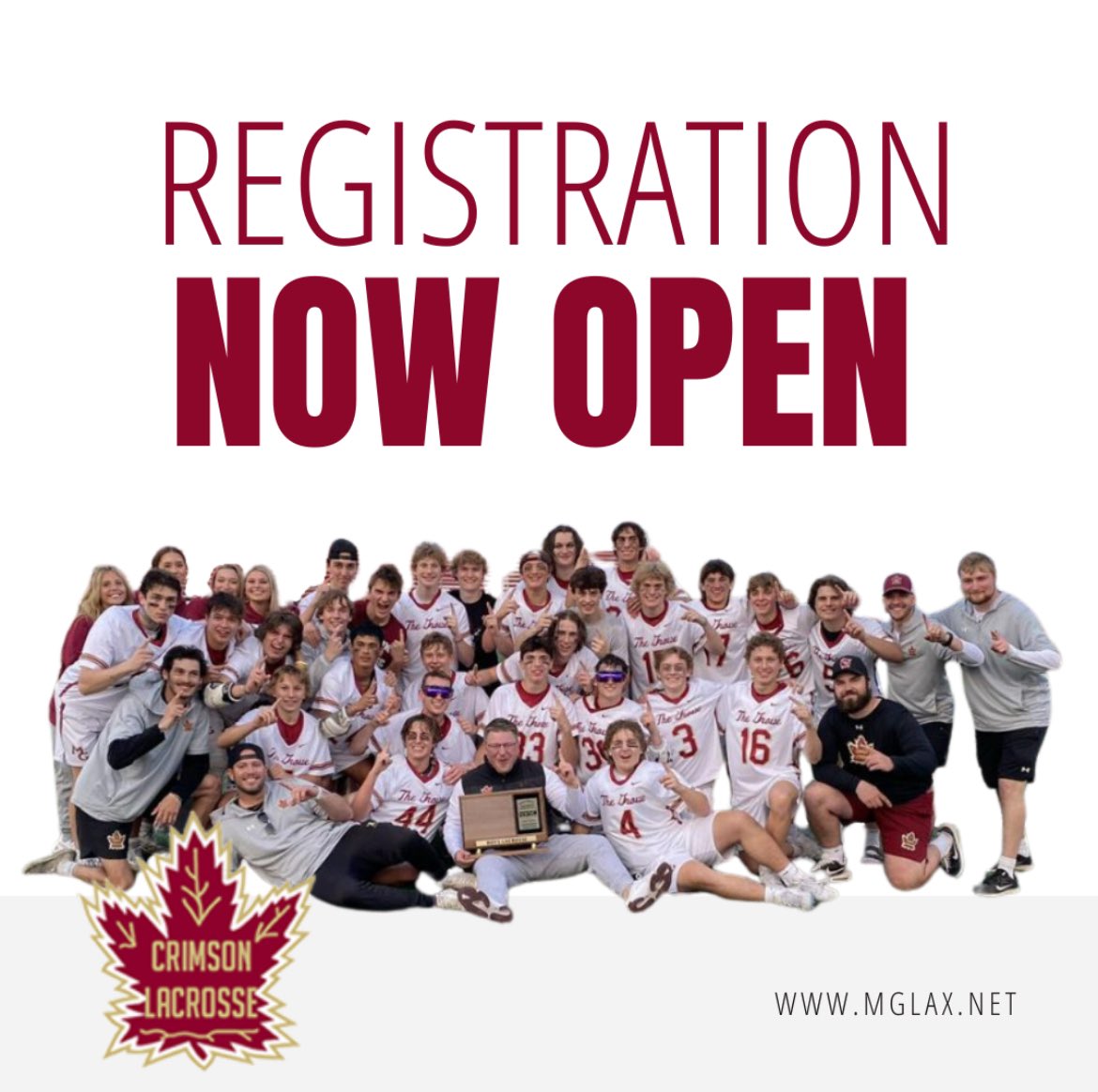 mgcrimsonlax's tweet photo. 🍁 Registration is NOW OPEN 🍁 https://t.co/tyeE9ttiwH