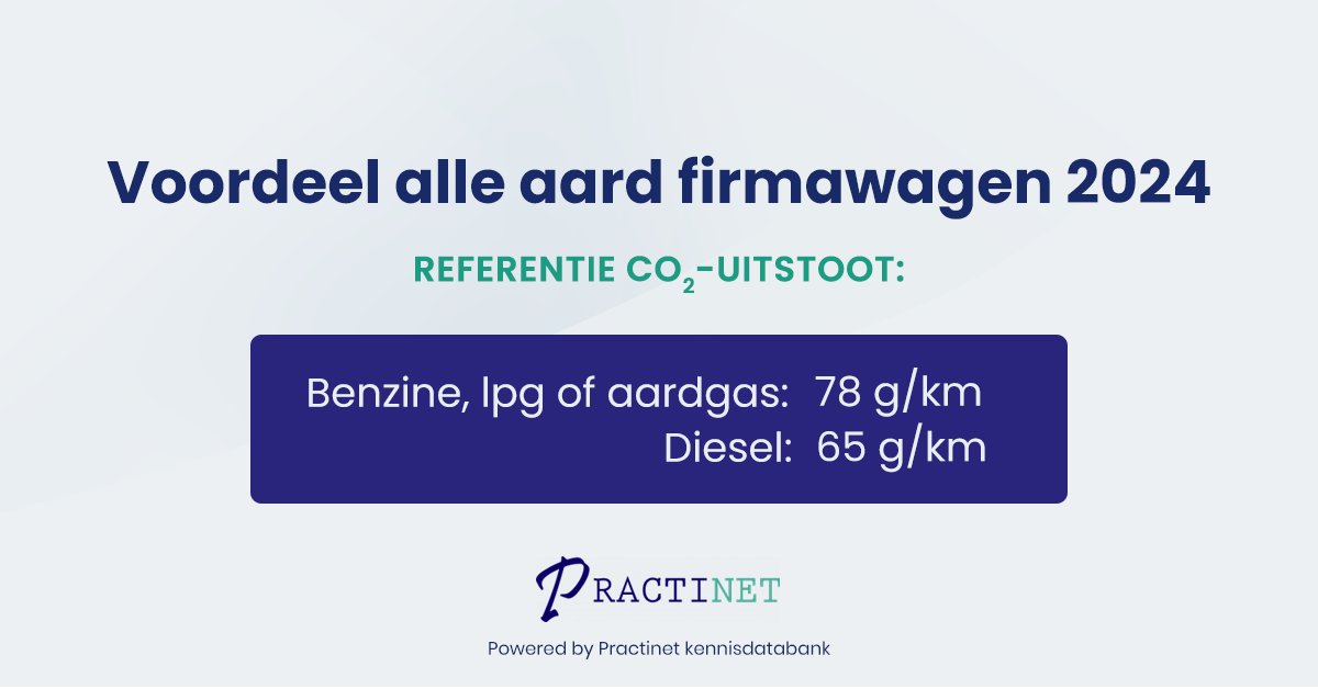 practicali_bv's tweet photo. Voordeel alle aard firmawagen: Referentie-CO2-uitstoten 2024
Meer info ๐ https://t.co/QxIsRauBif
#vaa #autofiscaliteit #referentieuitstoot #practinet https://t.co/1qRBqJ5i2j