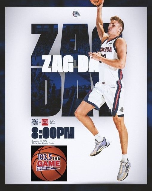 Game time! Go <a href="/ZagMBB/">Gonzaga Basketball</a>
