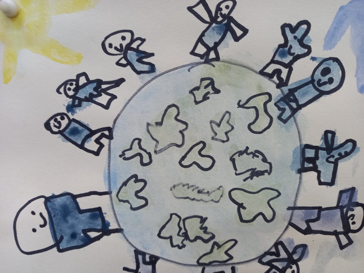 What does #SharingThePlanet mean to you? #ISUKinder students share their ideas #IBO #PYP