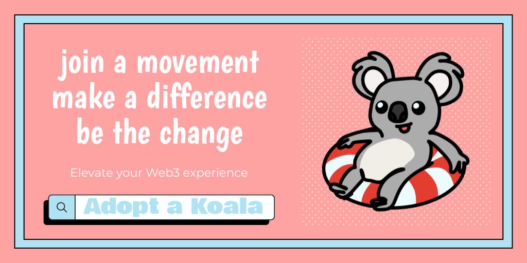 Adopt a Koala today: koaladay.org
