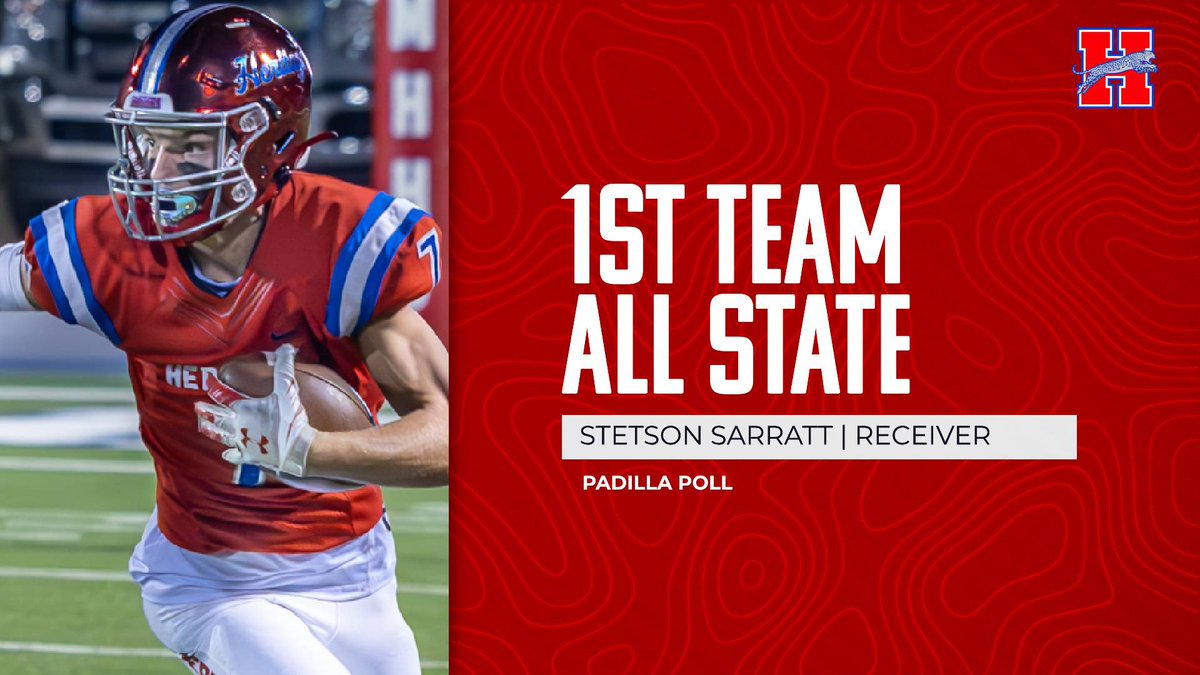 Congratulations to our guy Stetson Sarratt for making 1st Team All-State! #FIGHT #WAR #GD2BAJ