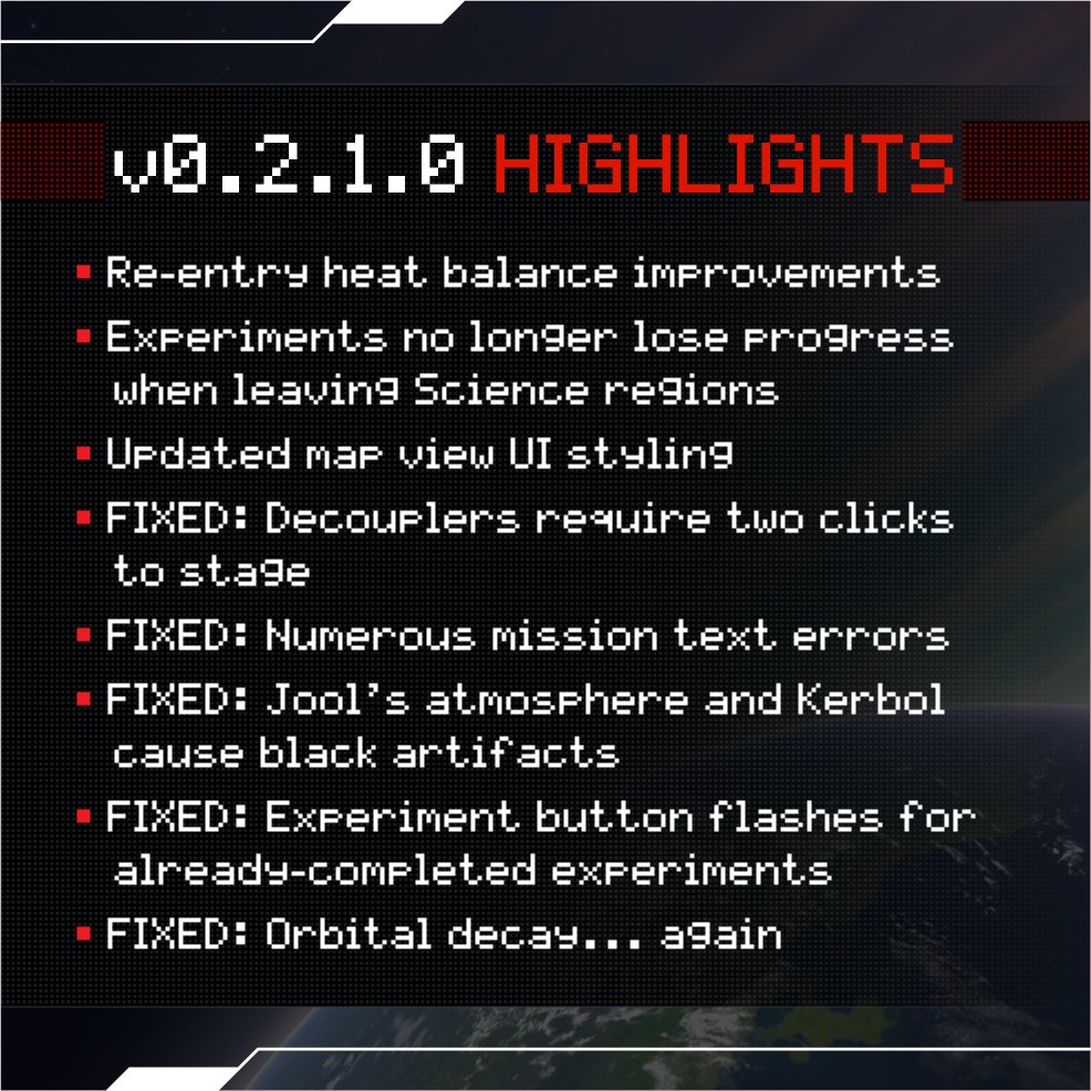 🚨 Kerbonauts, KSP2 v0.2.1.0 is here! 🚨

Find the release notes below 👇