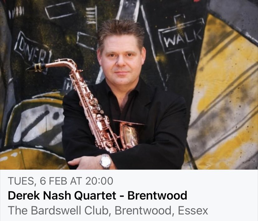 JazzSpike's tweet photo. #jazz #brentwood #essex #keepmusiclive #quartets #sax #piano #bass #drums #worldclassjazz #livejazz #gigs https://t.co/upt5xx2rQs