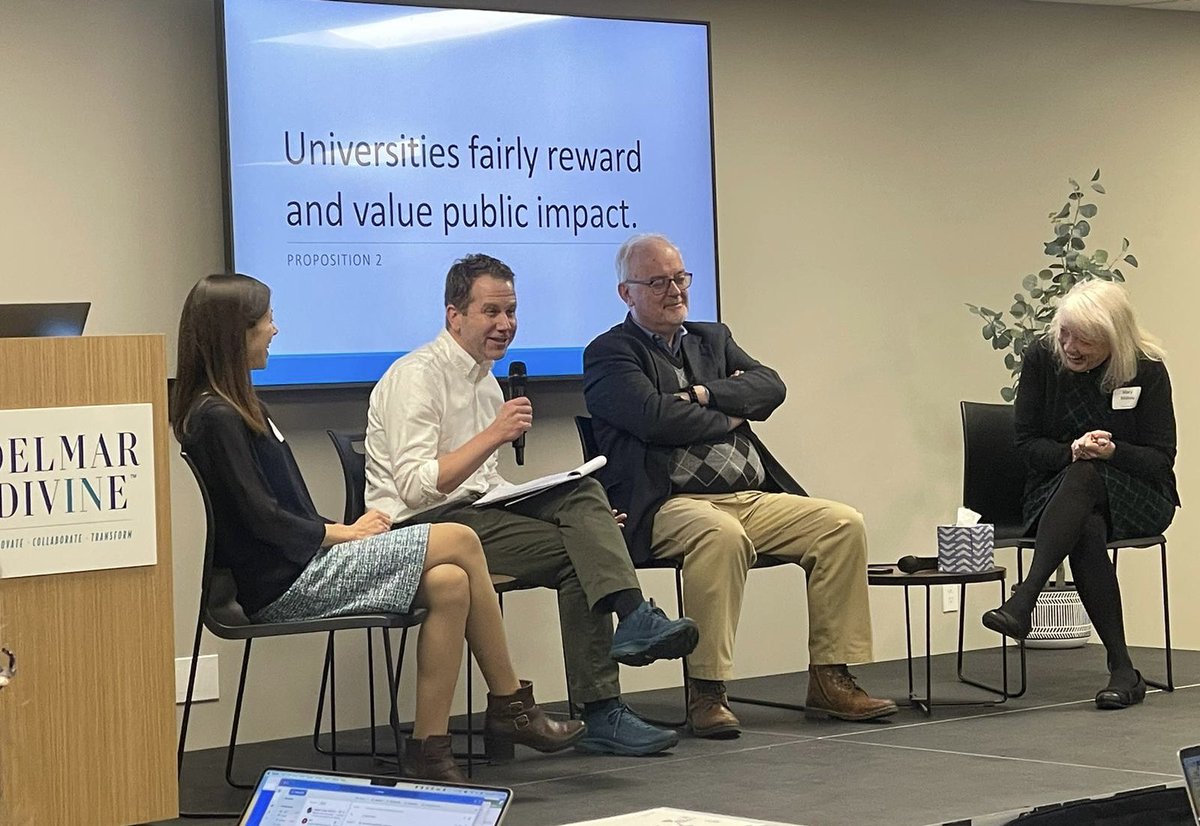 We are now on the second debate at D&I Day! “Universities fairly reward and value public impact.” Are you #TeamPro or #TeamCon @wustl_impsci @elvingeng #ImpSci