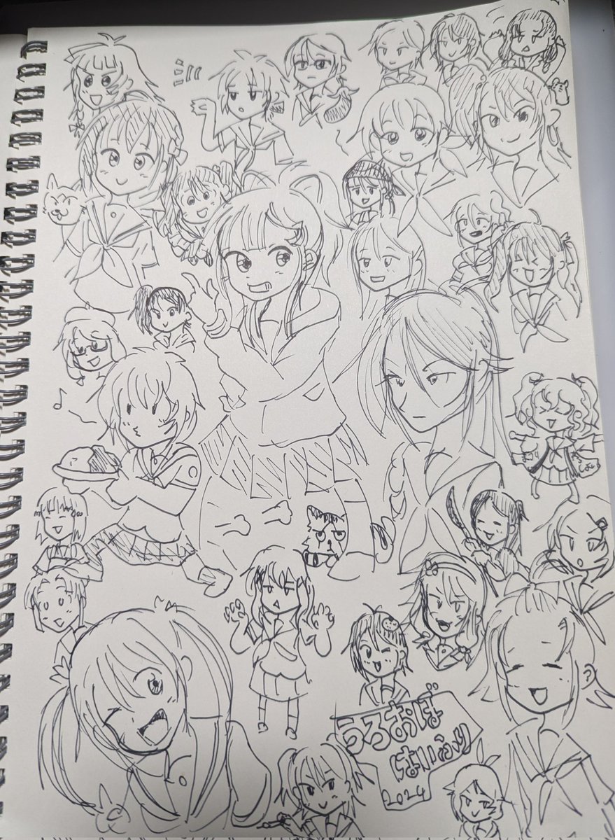 謎の手馴しに全員をうろ覚えで描いてみた
忘れてる子はほんと特徴が思い出せねえ自体に(31人は忘れてないはず) 