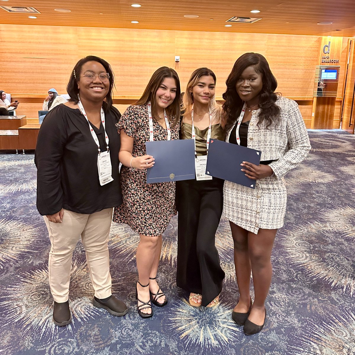 umichgradschool's tweet photo. 🎉 Way to go Summer Research Opportunity Program (SROP) students! With financial support from Rackham, five 2023 SROP students showcased their work at national conferences during the fall semester!
Learn more: https://t.co/T17k0GW3XN
#UMich #GradSchool #SROP #WeAreRackham https://t.co/4K4FNPO9BD