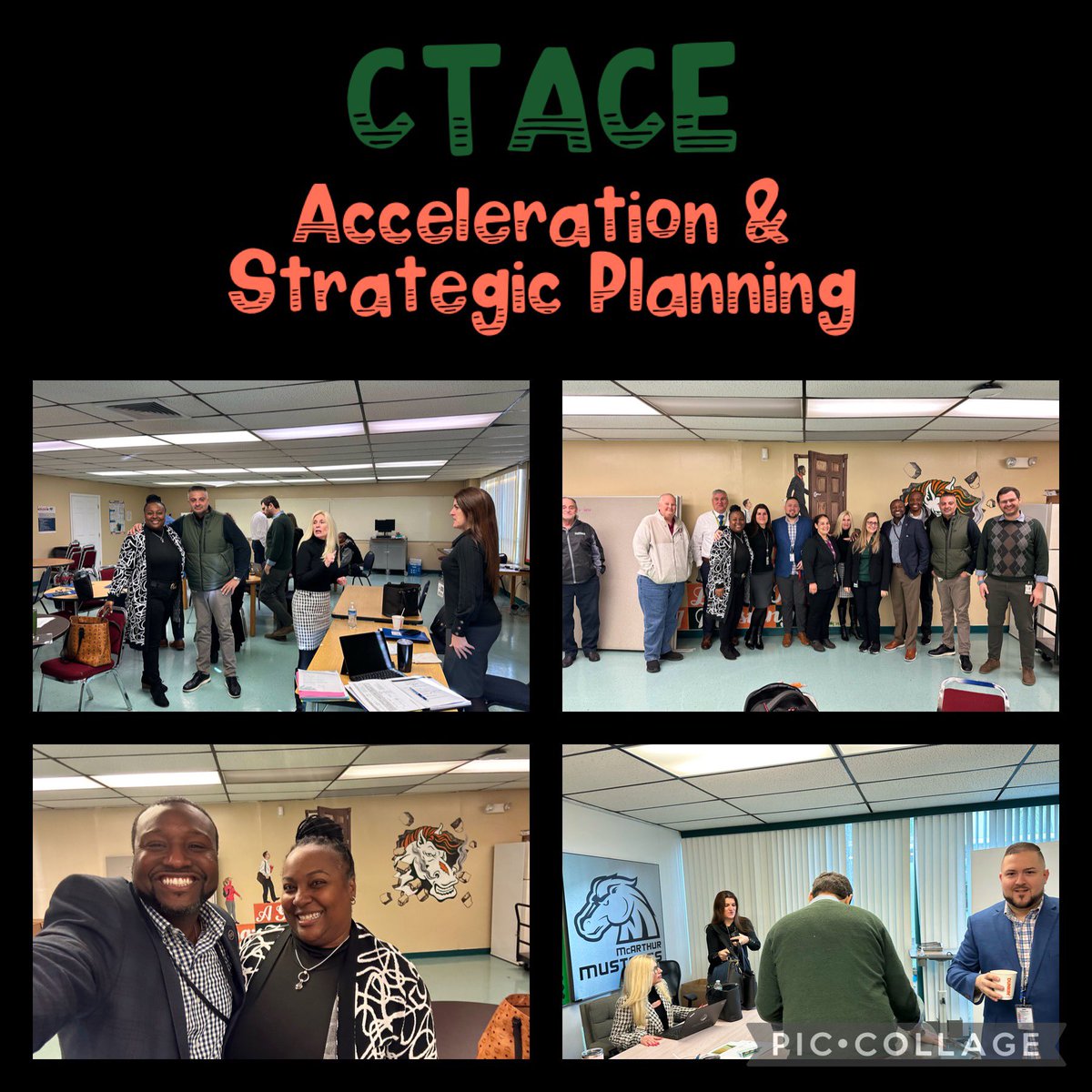 When the CTACE dept. @msformoso @BrowardCTE Brings together the feeder middle schools @Dr_Kushner2021 @PinesPanthers with McArthur HS @McArthur_HS @Mr_P_MCA to collaborate/vertical align improvements with acceleration & programmatic pathways…Powerful! Thank you Director Formoso