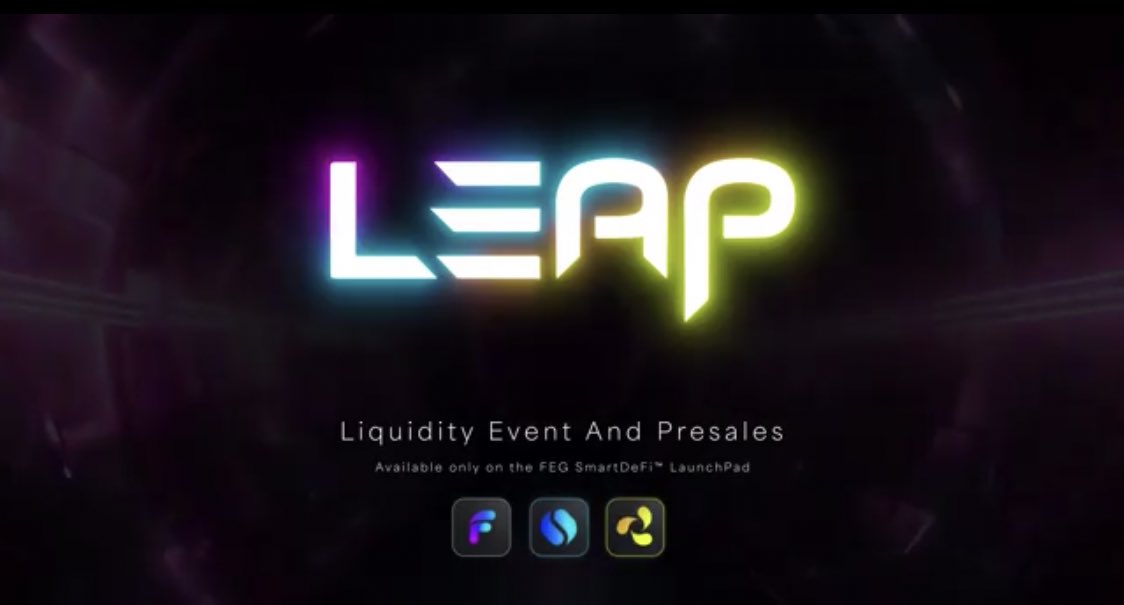 FegtokenP's tweet image. Are you buying enough #FEGtoken this #Bullrun ?? The growth continues 
With #LEAPtogether . The LEAP presale on our SD launchpad is a step forward into the many tech we are building!✅

#Protest #RevolutionNow $Gme Airdrop 9