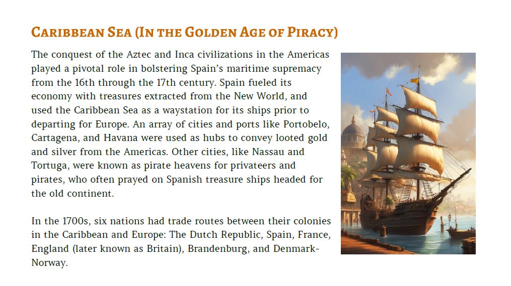 Fun facts from the Golden Age of Piracy: The Caribbean Sea #history #rpg #ttrpg #pirates #boardgames #Caribbean